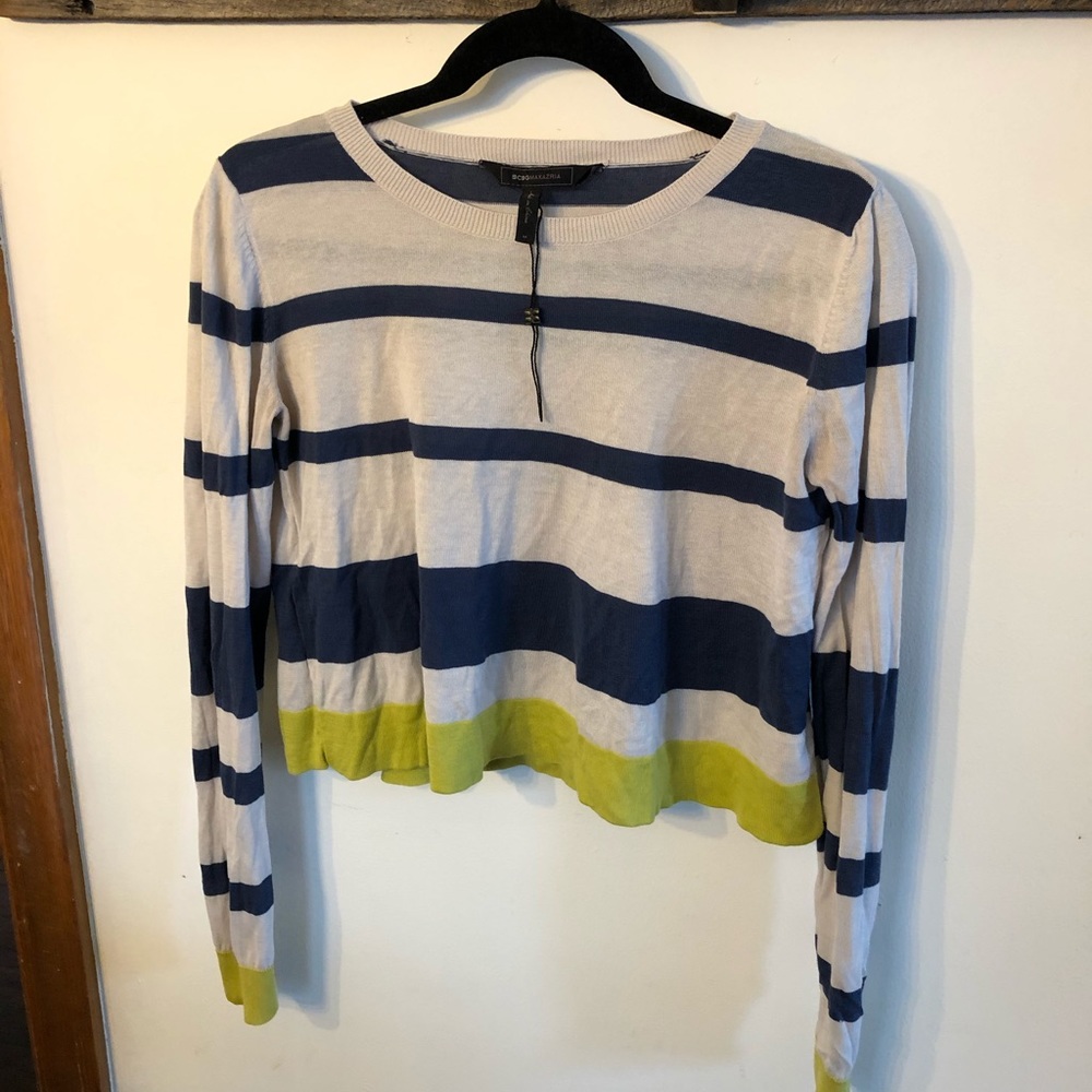 BCBG SOFT KNIT CROP